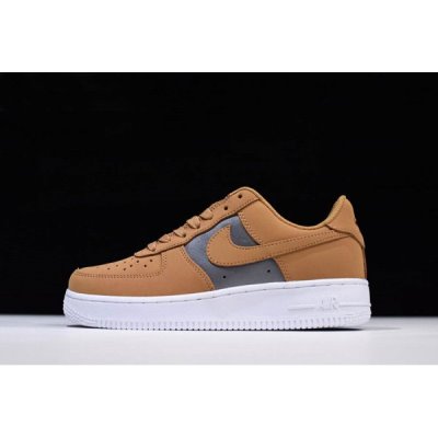 Nike Air Force 1 Low Bio Bej Rengi / Metal Gümüş Kaykay Ayakkabı Türkiye - CWUEUXRU